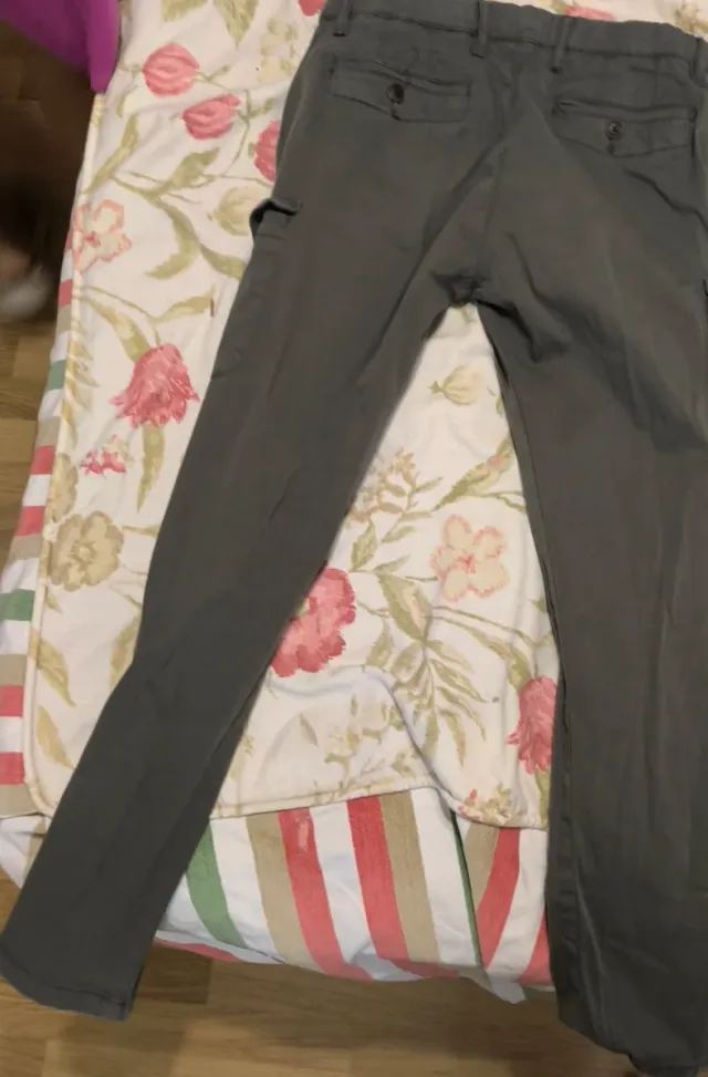 Pantalón niño caqui cargo