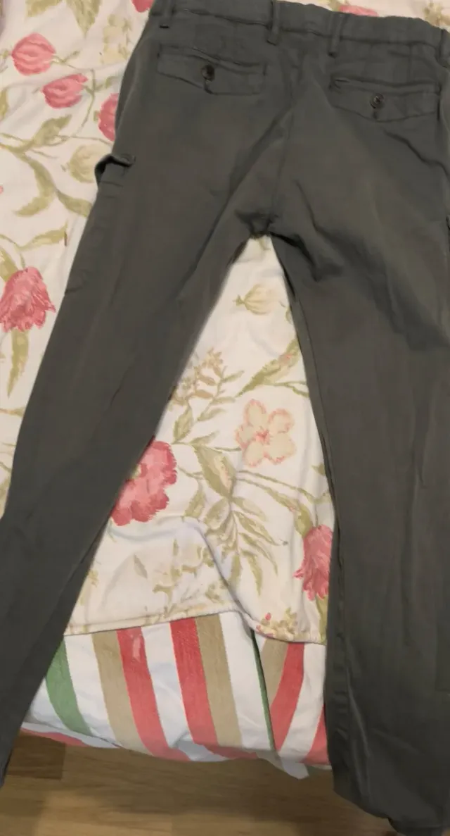 Pantalón niño caqui cargo