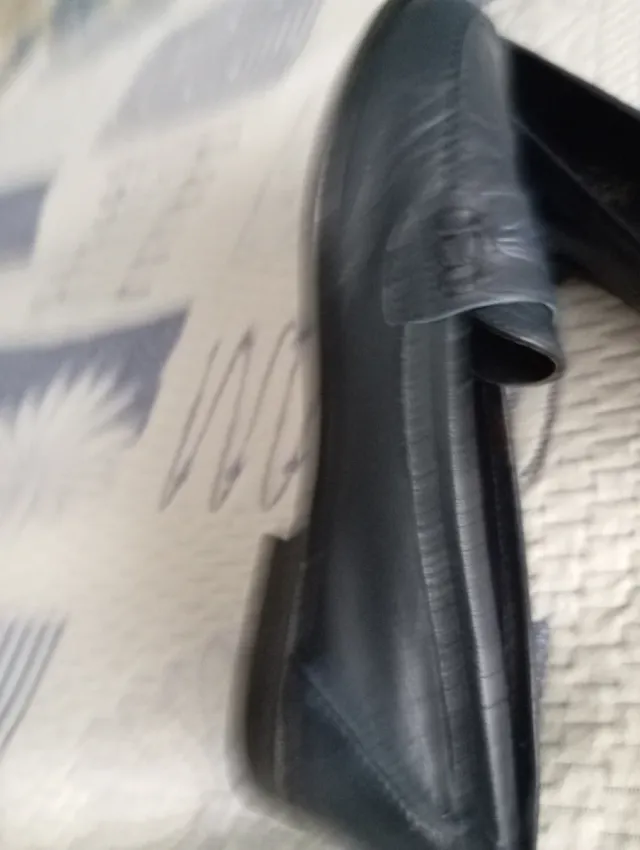 Zapatos de piel negros