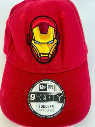 Gorra New Era Iron Man Marvel Niño Roja