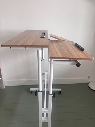 Mesa escritorio elevable manual