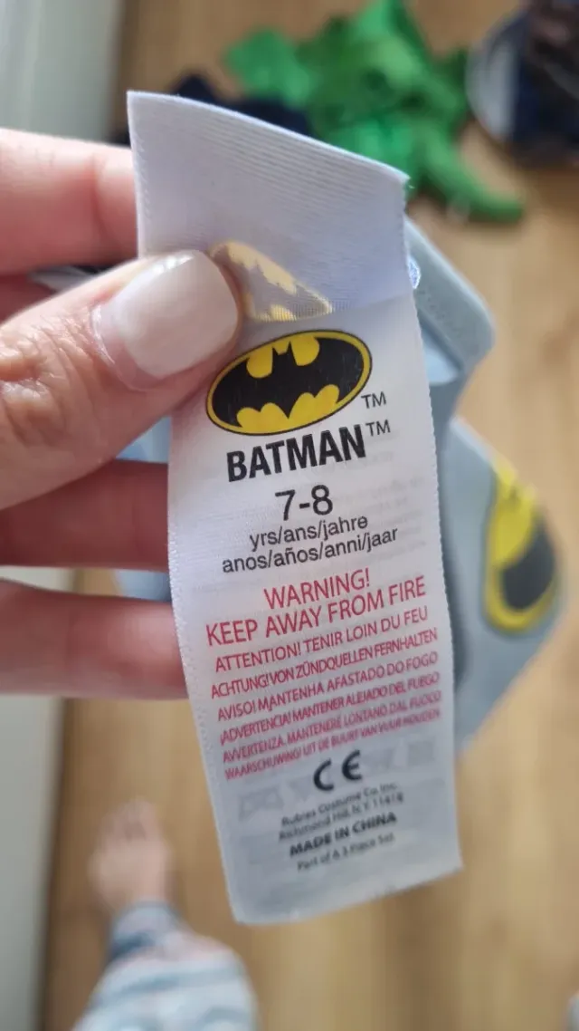 Disfraz Batman Niño + Máscara