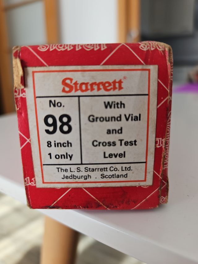 Nivel Starrett Maquinista