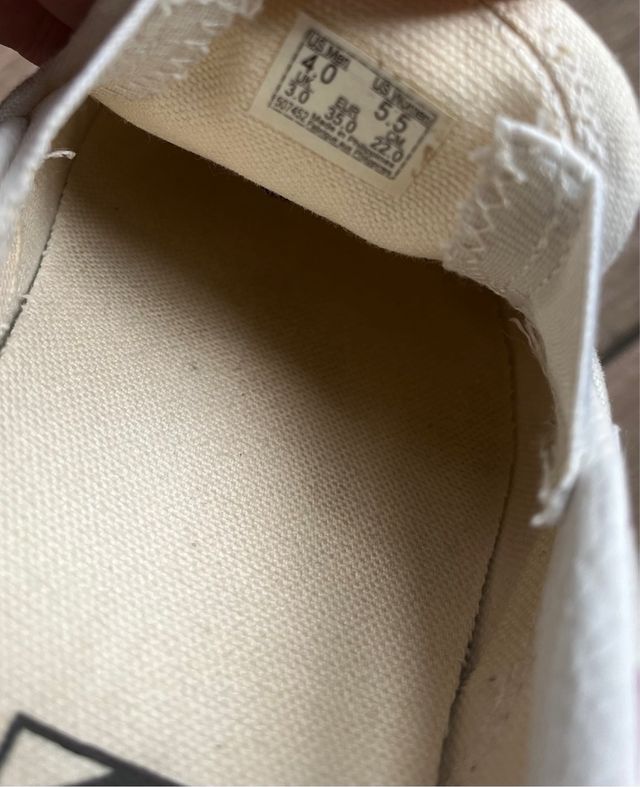 Zapatillas Vans Checkerboard Arcoíris Talla 35