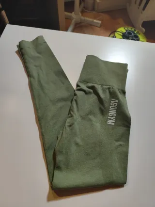 Mallas deportivas Agongym Talla S Verde