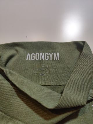 Mallas deportivas Agongym Talla S Verde