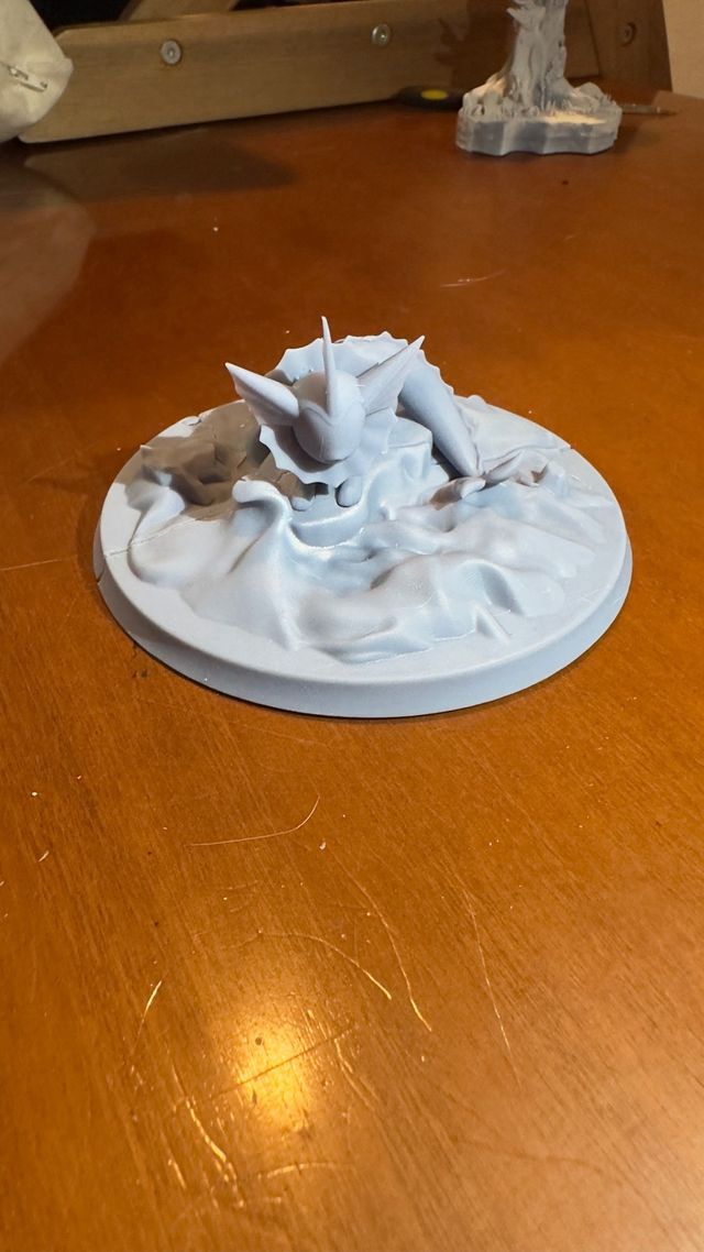 Figura Vaporeon Pokémon Diseño Propio