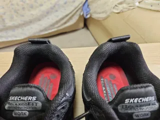 Zapatos Skechers Work Negro