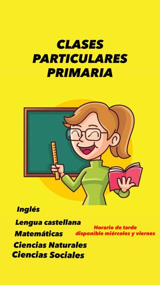 Clases particulares de Primaria