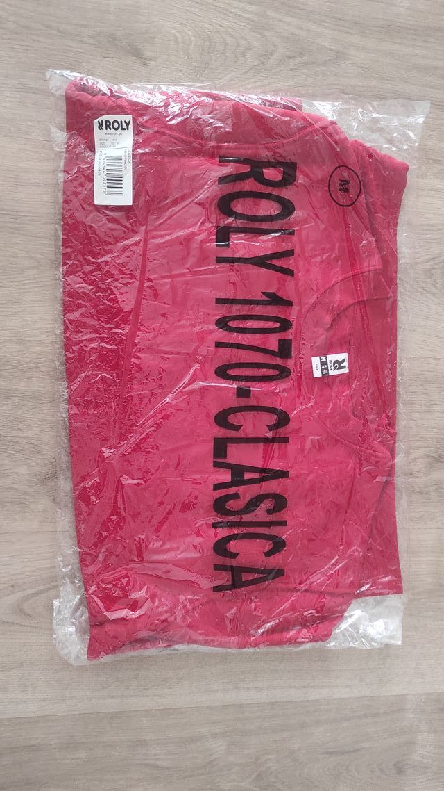 Sudadera Roly Hombre Talla M Deportiva Roja
