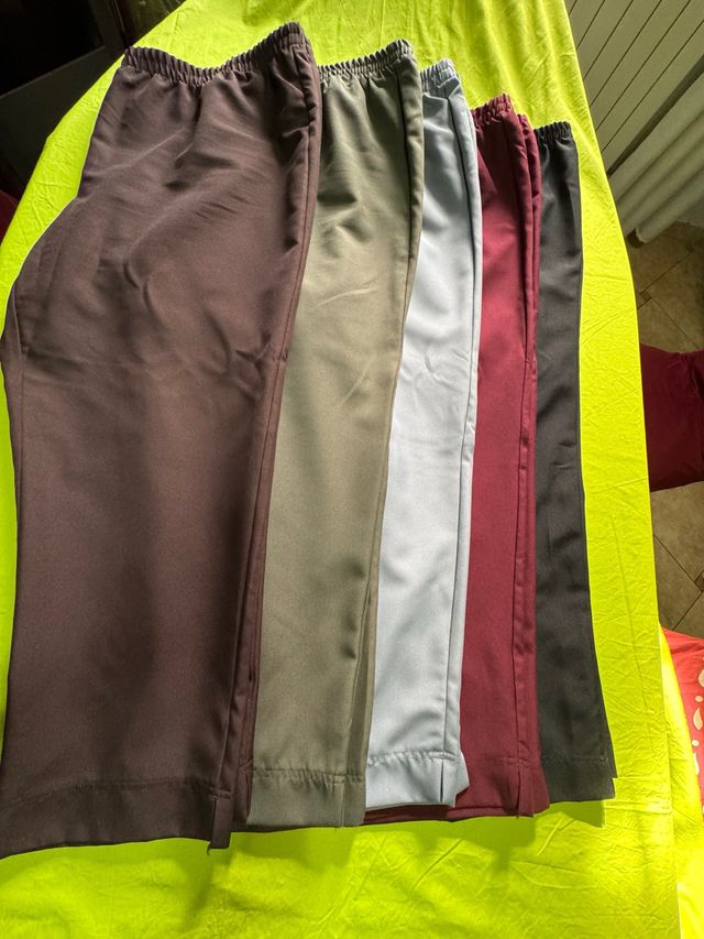 Kit 5 pantaloni donna taglia unica