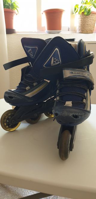 Patines en línea Boomerang azules