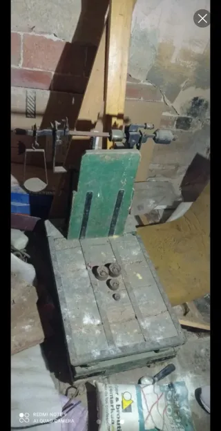 Báscula antigua de pesaje