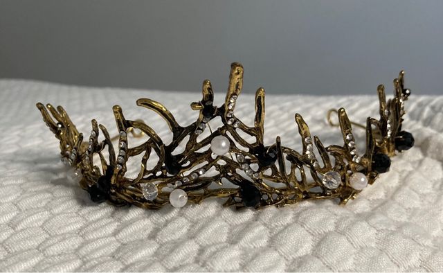 Diadema / Tiara. Reina Oscura/Ravenna. Halloween