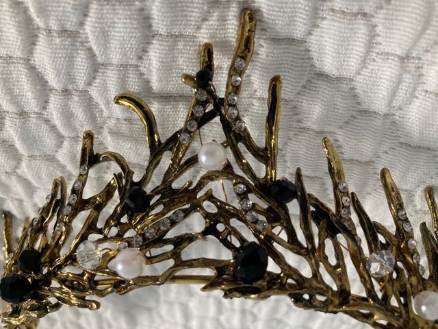 Diadema / Tiara. Reina Oscura/Ravenna. Halloween