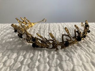 Diadema / Tiara. Reina Oscura/Ravenna. Halloween