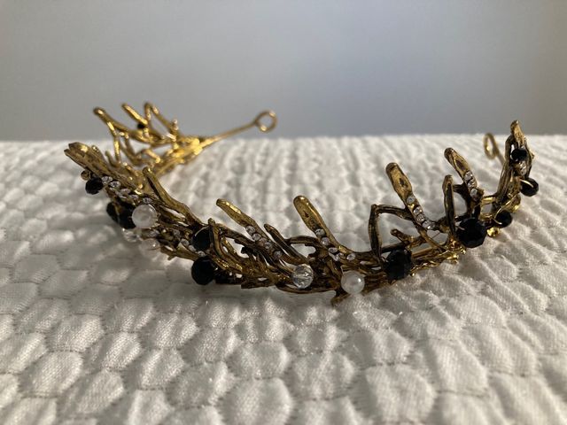 Diadema / Tiara. Reina Oscura/Ravenna. Halloween