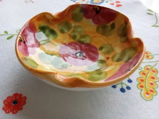 3 Ceniceros vintage vidrio y cerámica