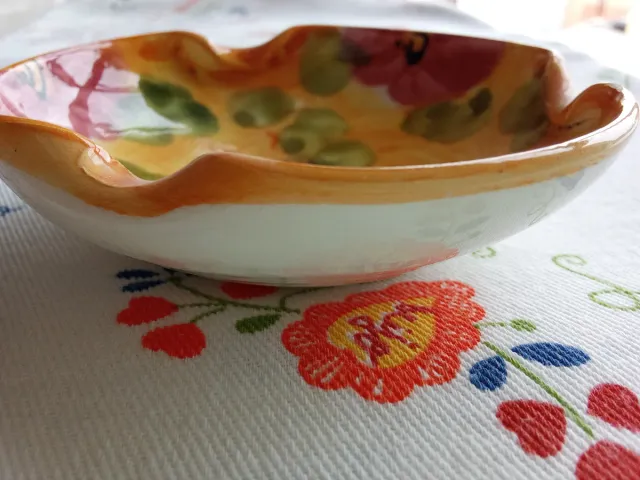 3 Ceniceros vintage vidrio y cerámica