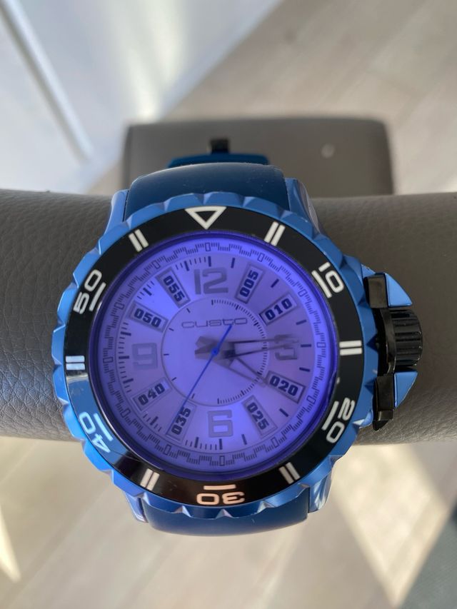 Reloj Custo On Time CU06502 Azul