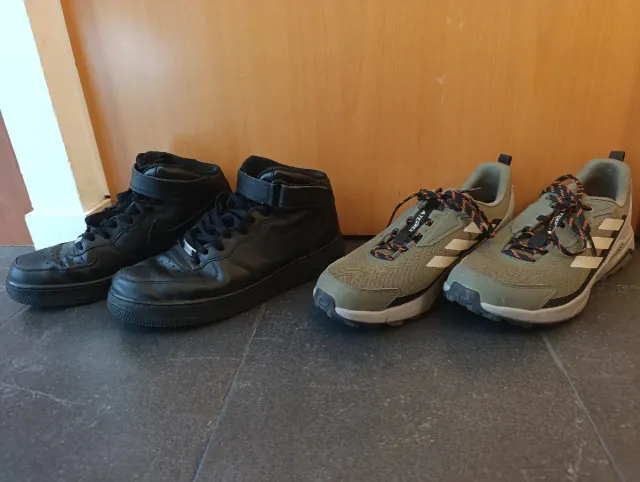 Zapatillas Adidas Trail Running y zapatillas nike