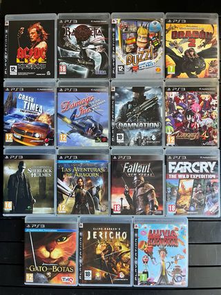 Juegos PS3 12€/unidad