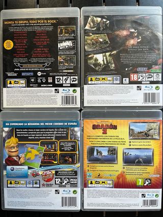 Juegos PS3 12€/unidad