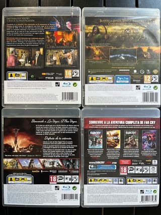 Juegos PS3 12€/unidad