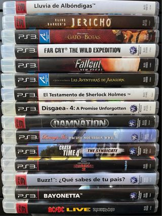 Juegos PS3 12€/unidad
