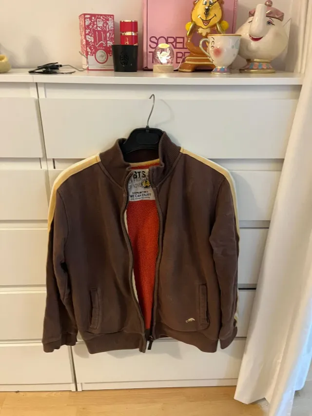 Chaqueta forrada borreguito T.14