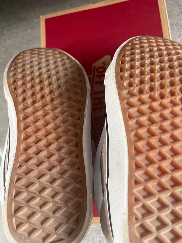 Zapatillas Vans Beige/Blanco