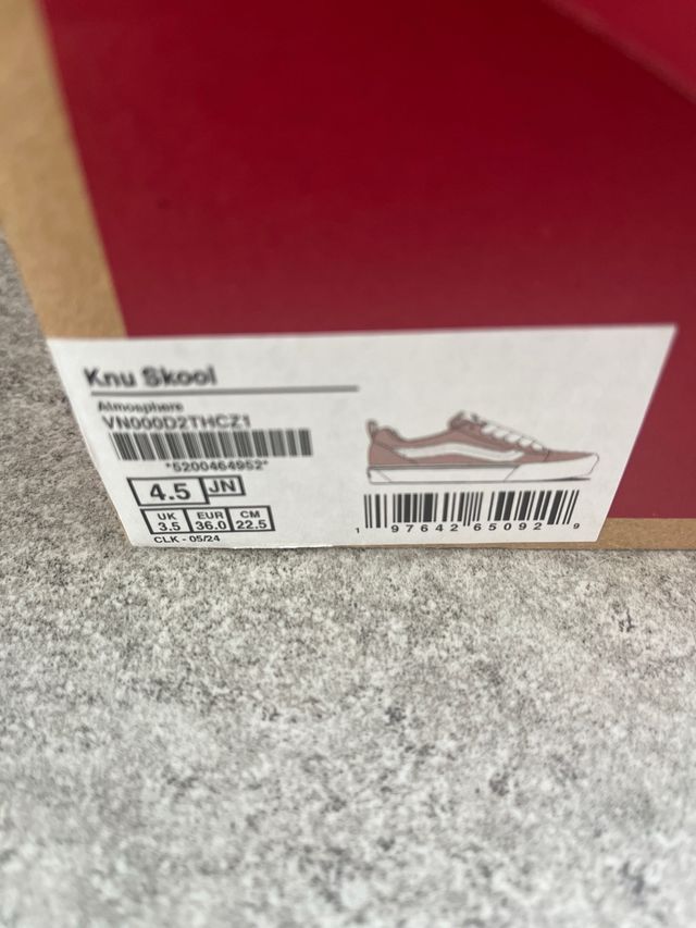 Zapatillas Vans Beige/Blanco