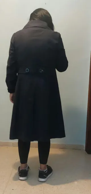 Gabardina H&M Azul Talla M
