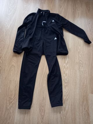 Chándal Adidas Negro Adolescente