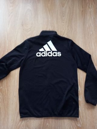 Chándal Adidas Negro Adolescente