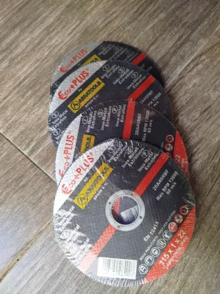 Discos de corte y repaso