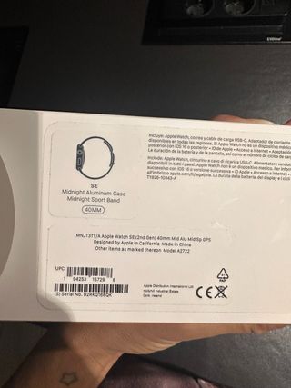 Apple Watch SE Grigio Siderale
