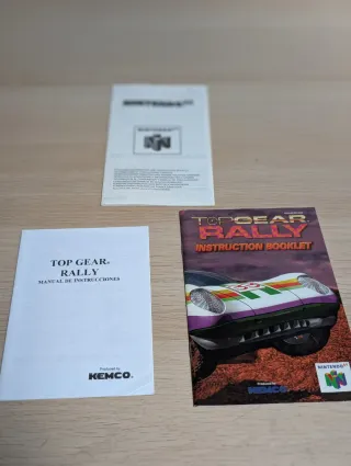 Cofanetto Top Gear Rally per Nintendo 64 PAL