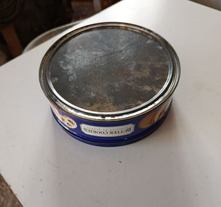 Scatola Latta Biscotti Anni 70 Vintage