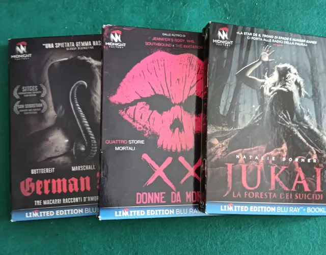 Lotto 3 Blu-ray Horror Limited Edition