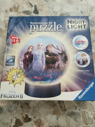Puzzle 3D Ravensburger Frozen II con Luz