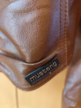 Cazadora Piel Mujer Marrón