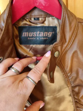 Cazadora Piel Mujer Marrón