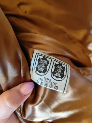 Cazadora Piel Mujer Marrón