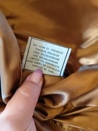 Cazadora Piel Mujer Marrón