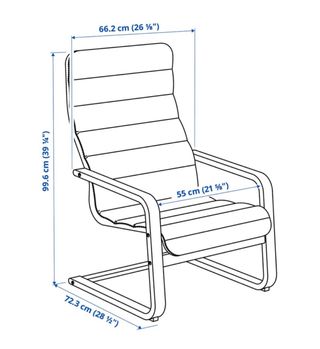 Sillón Arsunda IKEA Madera Gris