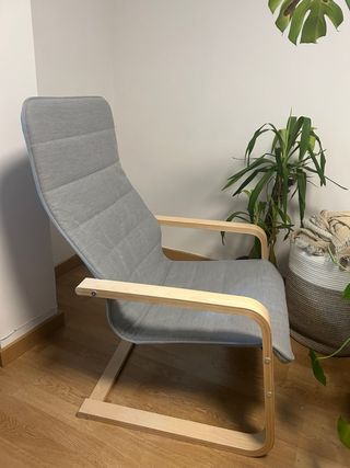 Sillón Arsunda IKEA Madera Gris