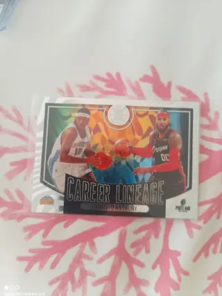 Cromo NBA Carmelo Anthony Career Lineage