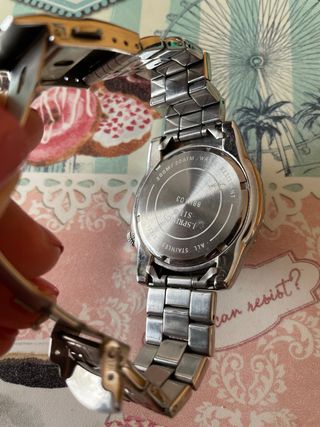 Reloj J. Springs Azul y Plateado