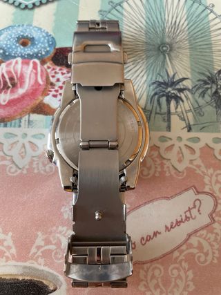 Reloj J. Springs Azul y Plateado